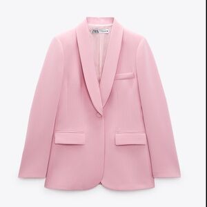 NWOT Zara Baby Pink Blazer